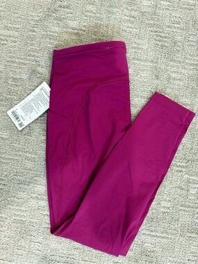 Lululemon swift speed 28” Leggings in Magenta - size 12
